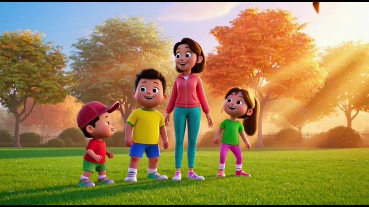 Wiggle, Jump & Play! Outdoor Exercise Fun with Preschoolers in the Park 🌳✨"