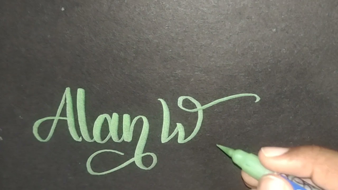 Metallic brush pen calligraphy ✨||Doms metallic brush pen||calligraphy 🥰💖