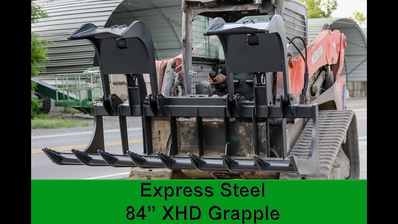 84 XHD Grapple - Express Steel - YouTube