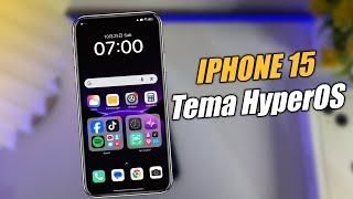 Tema iPhone 15 HyperOS !! Tema Terbaru iPhone 15 Tembus Akar Xiaomi HyperOS