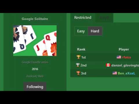 My new high score on Google Solitaire : r/solitaire