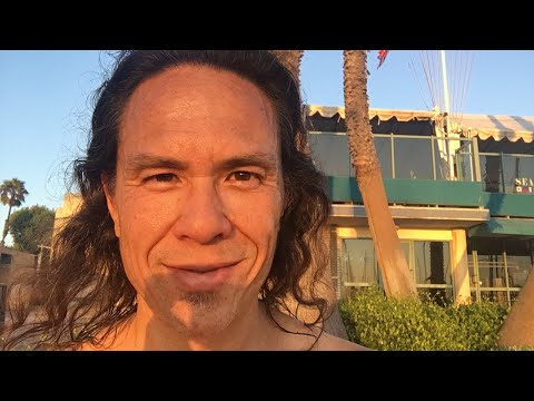 Post run sunset chat with Ryan - Post run sunset chat with Ryan