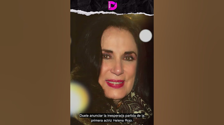 El triste adiós de HELENA ROJO: así fueron sus últimas horas de vida