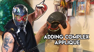 Lucha Mask Tutorial - Complex Applique