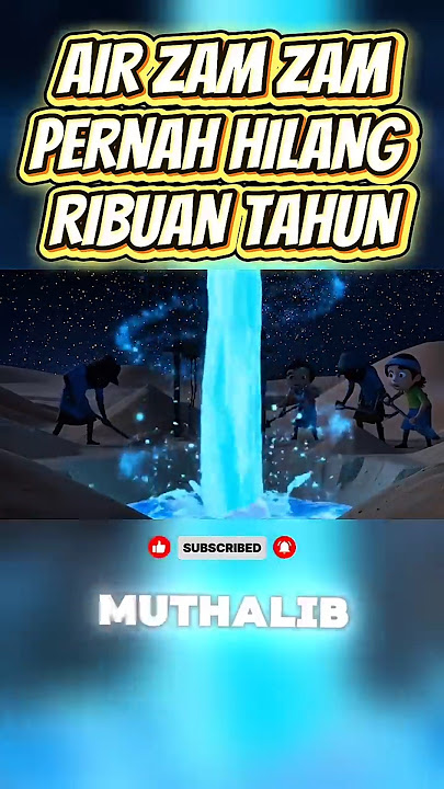 “Air Zam-Zam: Air yang Tak Pernah Habis Sejak Ribuan Tahun Lalu!”