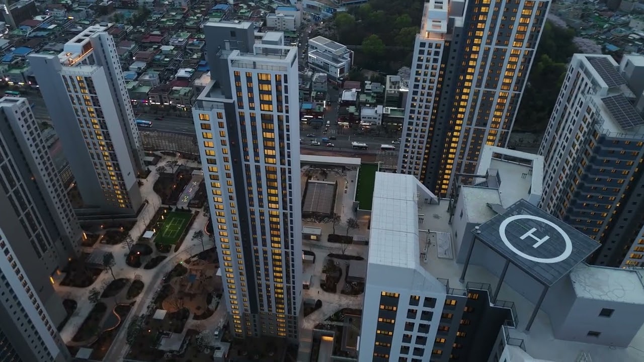 철산자이 더헤리티지 야경-2