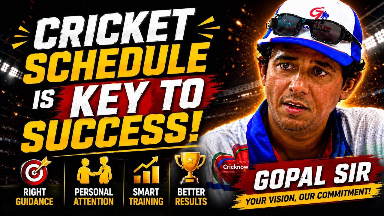 Where is your cricket schedule | that define your cricket| let’s make it & get better | 18/6/2026