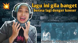 JUSTICE - PRIBUMI (1990) | 🇮🇩 REACTION