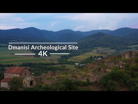 Dmanisi archelogical site/Dmanissi Ausgrabungsstätte /დმანისის  მუზეუმ-ნაკრძალი [4K]