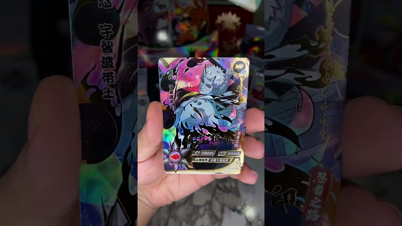 Naruto Kayou Tier 4 Booster Pack #10 MR Obito