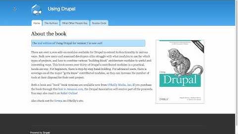 Installing the Using Drupal Source Code