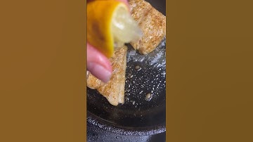 Seared cod #delicious #fish #cod #cooking #dinner #shorts