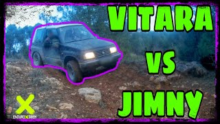 🔴 SUZUKI VITARA 8v VS SUZUKI JIMNY 1.3 [ OFFROAD ]