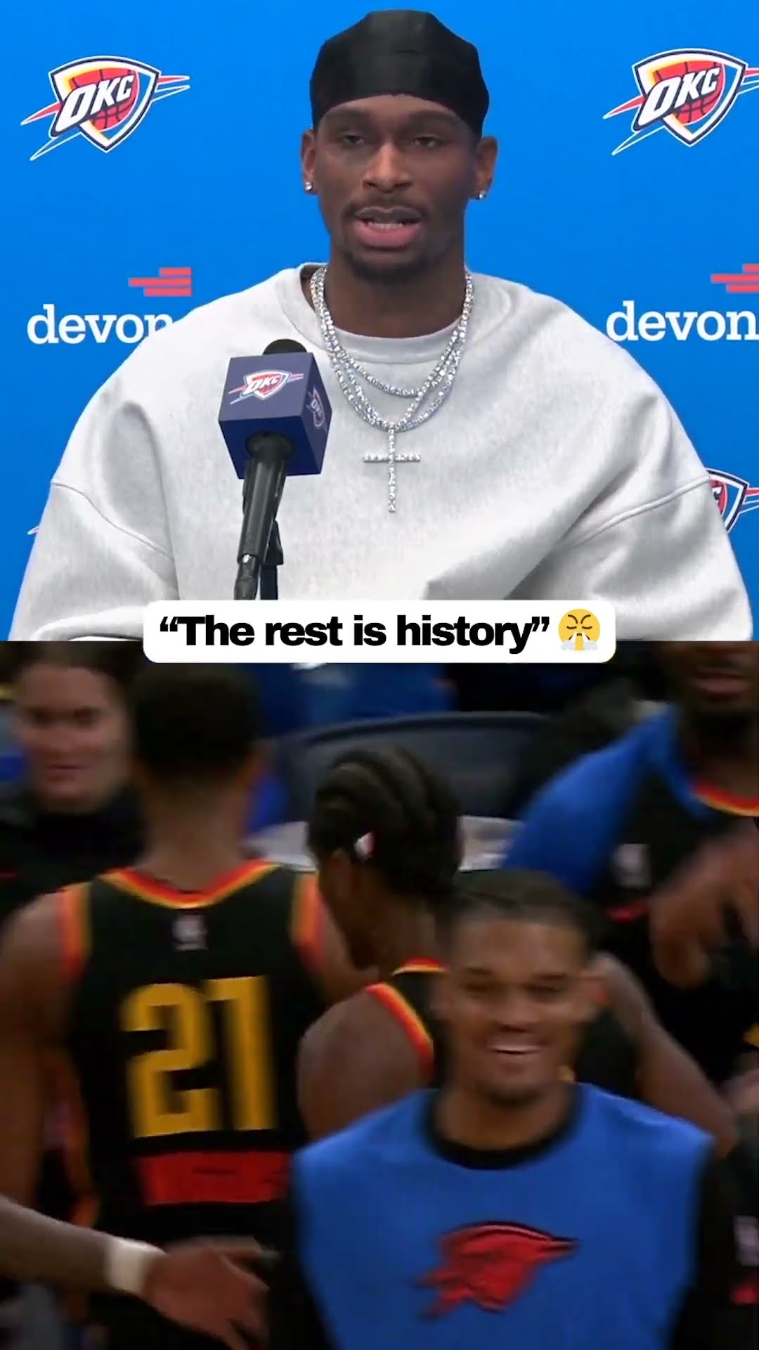 Casual buzzer-beater for SGA ?‍?