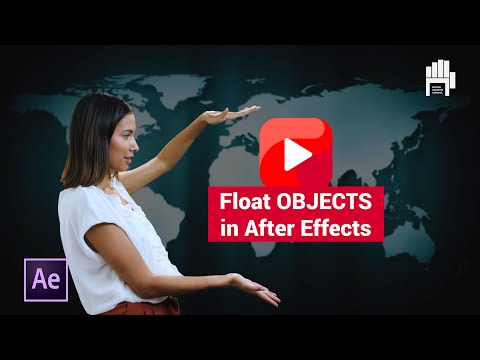 Float Objects in After Effects ; Inbuilt After Effects Expression Tutorial