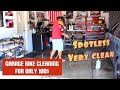 Yesterday/Daily Vlog Clean my  Garage.