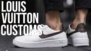 louis vuitton air force ones