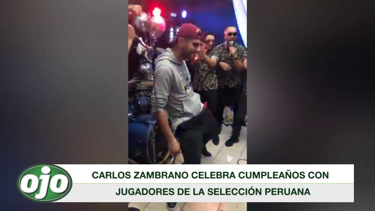 noticias de el salvador Carlos Zambrano celebró 30 años a lo grande