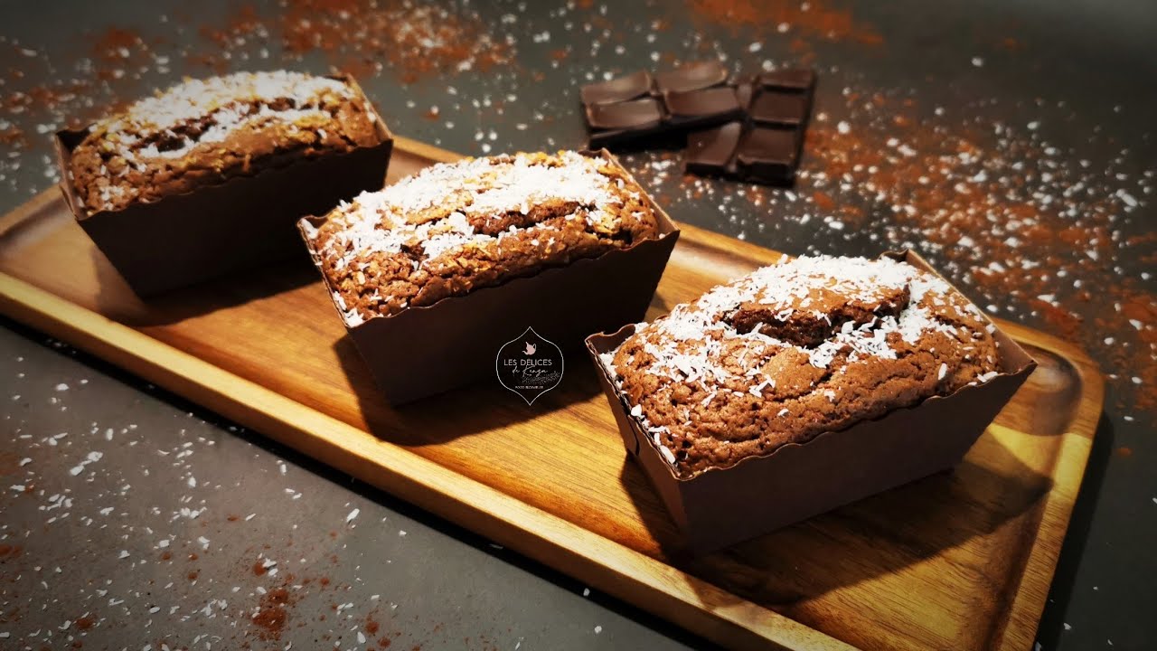 Mini cake au chocolat et à la noix de coco