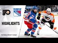 Flyers @ Rangers 4/23/21 | NHL Highlights