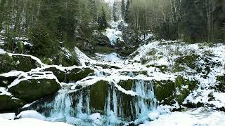 Schweizer Wasserfall Giessbach 🇨🇭 - Premium Weißes Rauschen gegen Tinnitus ⛰️