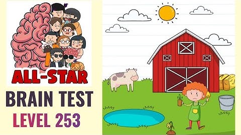 Brain Test All Star Level 253 | Save the flower! | Walkthrough