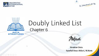 SAY - Data Structures - Struktur Data Visual C# Chapter 6 Double Linked List