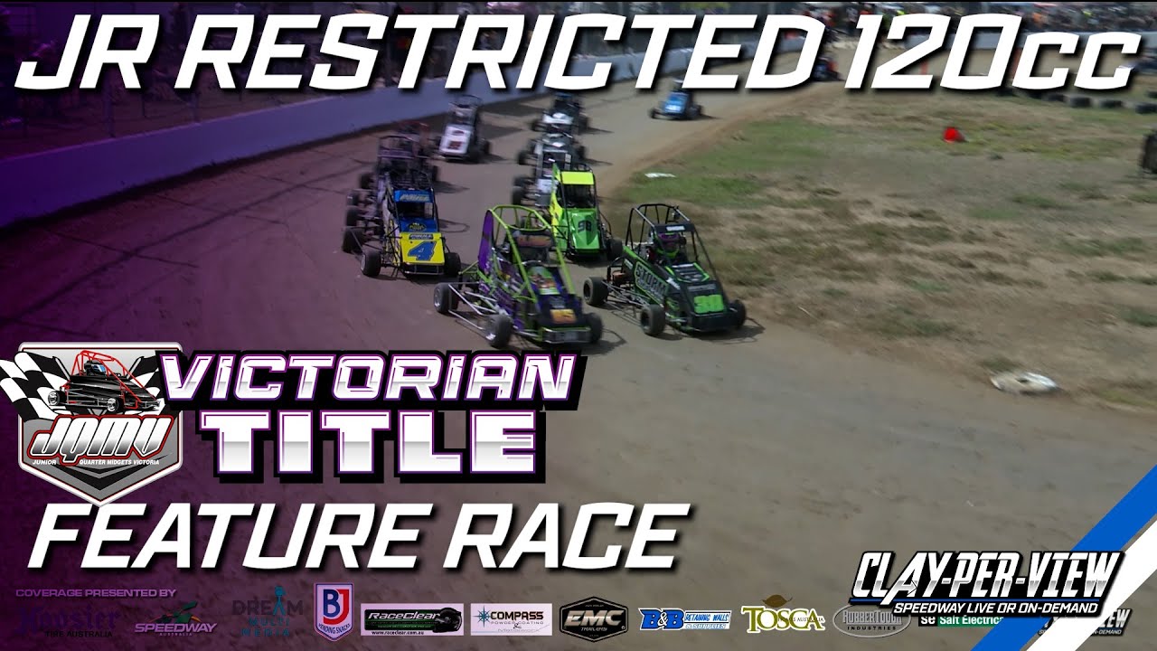 Jnr Quarter Midgets Restricted 120cc | Victorian Title - Avalon - 23rd Mar 2025 | Clay-Per-View