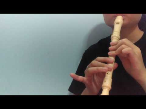 Gee SNSD fingering on recorder