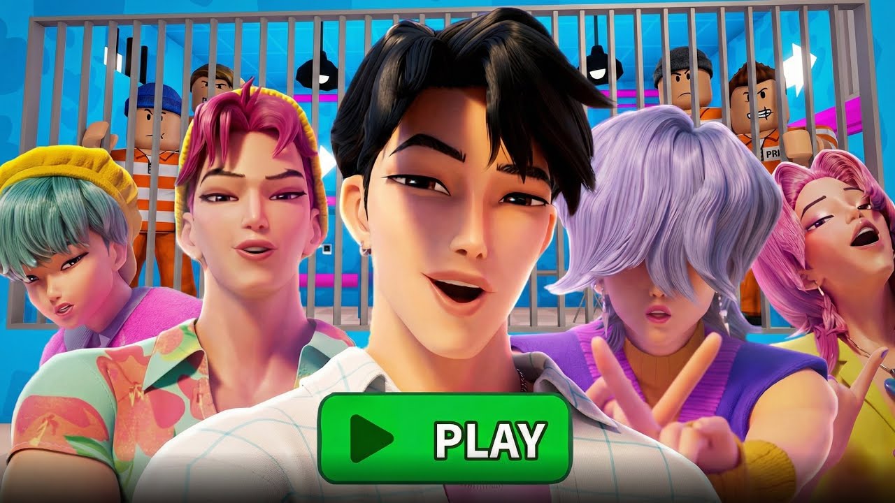 SAJA BOYS PRISON RUN OBBY! Roblox Escape Adventure | Полное прохождение без смертей 4K 