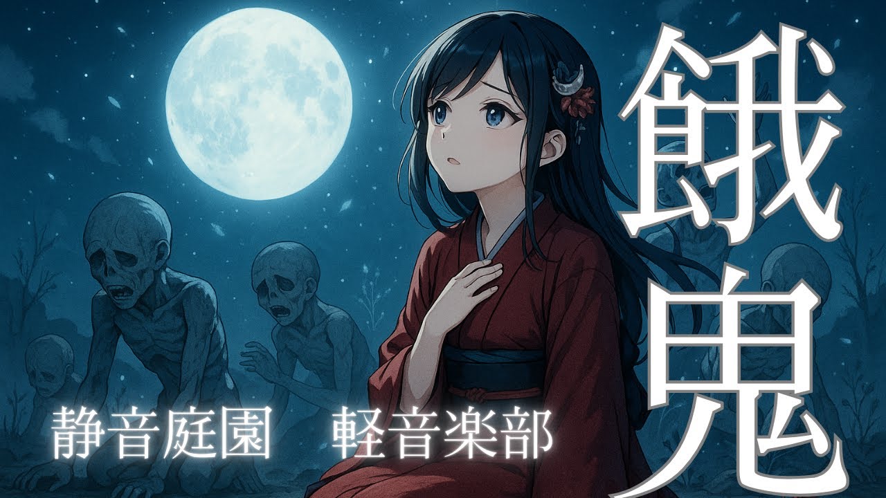 【オリジナル曲】餓鬼｜静音庭園 軽音楽部【和風ゴシックバラード｜Aimer / 梶浦由記 / Kalafina が好きな人に】