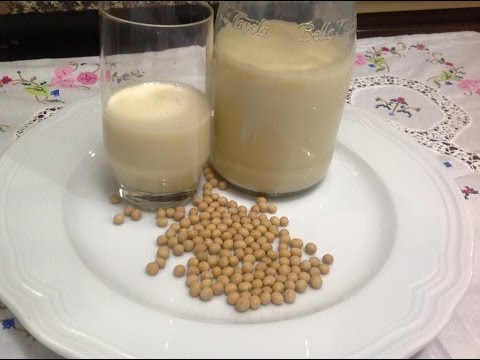 Como hacer Leche de Soya en Casa - Chef Stefano Barbato - YouTube