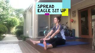Spread Eagle Sit Up