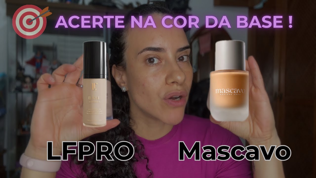 LFPRO x MASCAVO: Comparei TUDO para te ajudar a escolher a COR e a BASE ideal!