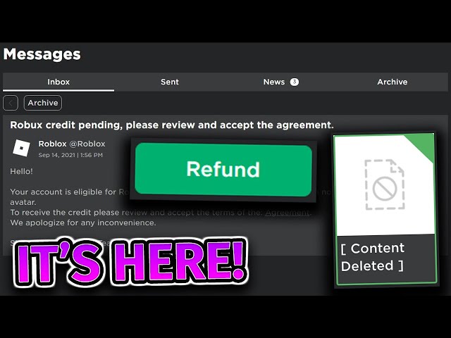 How to Refund Clothing on Roblox 2021 