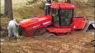 Best tractor stuck in mud compilation, 2020 NEW
