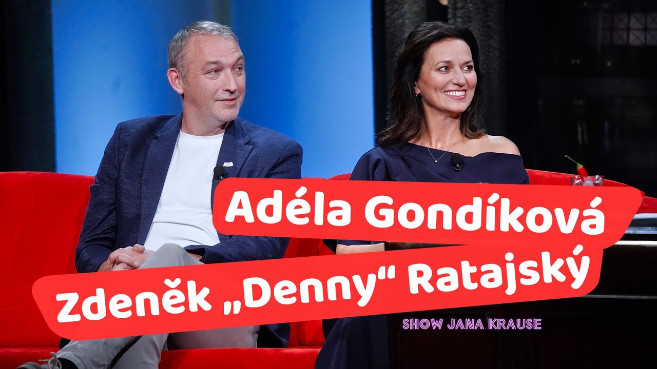 1. Adéla Gondíková a Zdeněk „Denny“ Ratajský - Show Jana Krause 3. 9. 2025