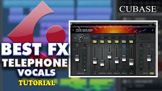 Best FX Ever For Mixing Telephone Vocals 2021 | Cubase Tutorial +FREE TEMPLATE