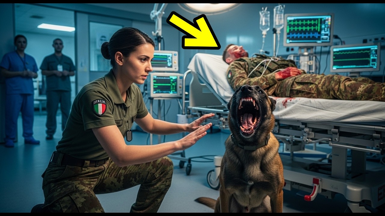 Il K9 non lasciava toccare il SEAL ferito — finché una giovane infermiera disse il codice segreto