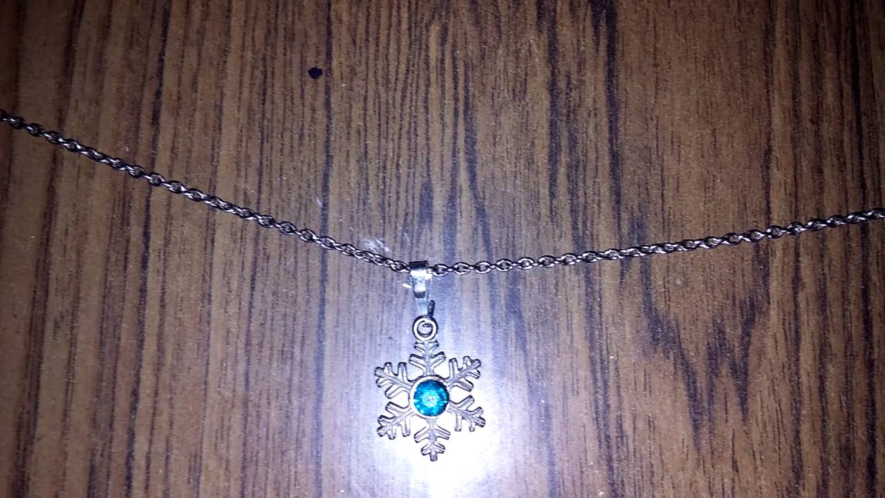 Pears soap frozen necklace YouTube