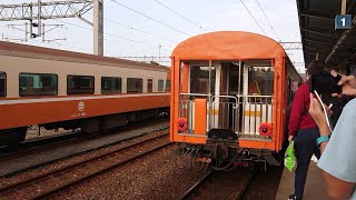 510次莒光號(附掛客廳車PC32701)終點站七堵進站+出站入庫(E239)