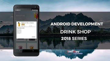 Android Development Tutorial - Drink Shop App part 8 Confirm Cart Dialog