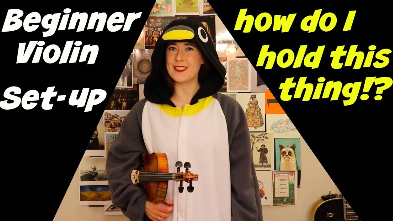 BEGINNER VIOLIN: How to hold the violin - YouTube