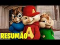 Alvin e os Esquilos: A História dos 4 Filmes em 1 Vídeo!