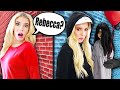 Spying on my IDENTICAL TWIN for 24 HOURS with Creepy Doll! | Rebecca Zamolo