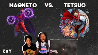 "Magneto VS Tetsuo (Marvel VS Akira)" DEATH BATTLE! REACTION!! | K&Y