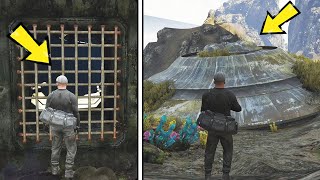 Exploring All Underwater Secrets And Easter Eggs in GTA5!