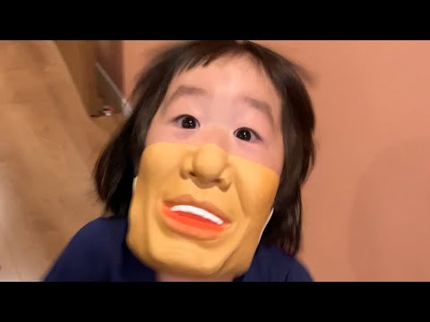 新しいおもしろマスク買った日の我が家はいつもこんな感じ。 当然ドッキリする笑