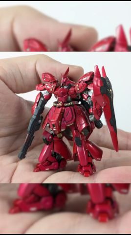 Miniature Kit] Modifying and fully painting the Gundam Artifact