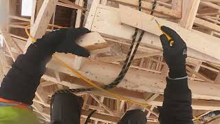 Roof fill-in framing